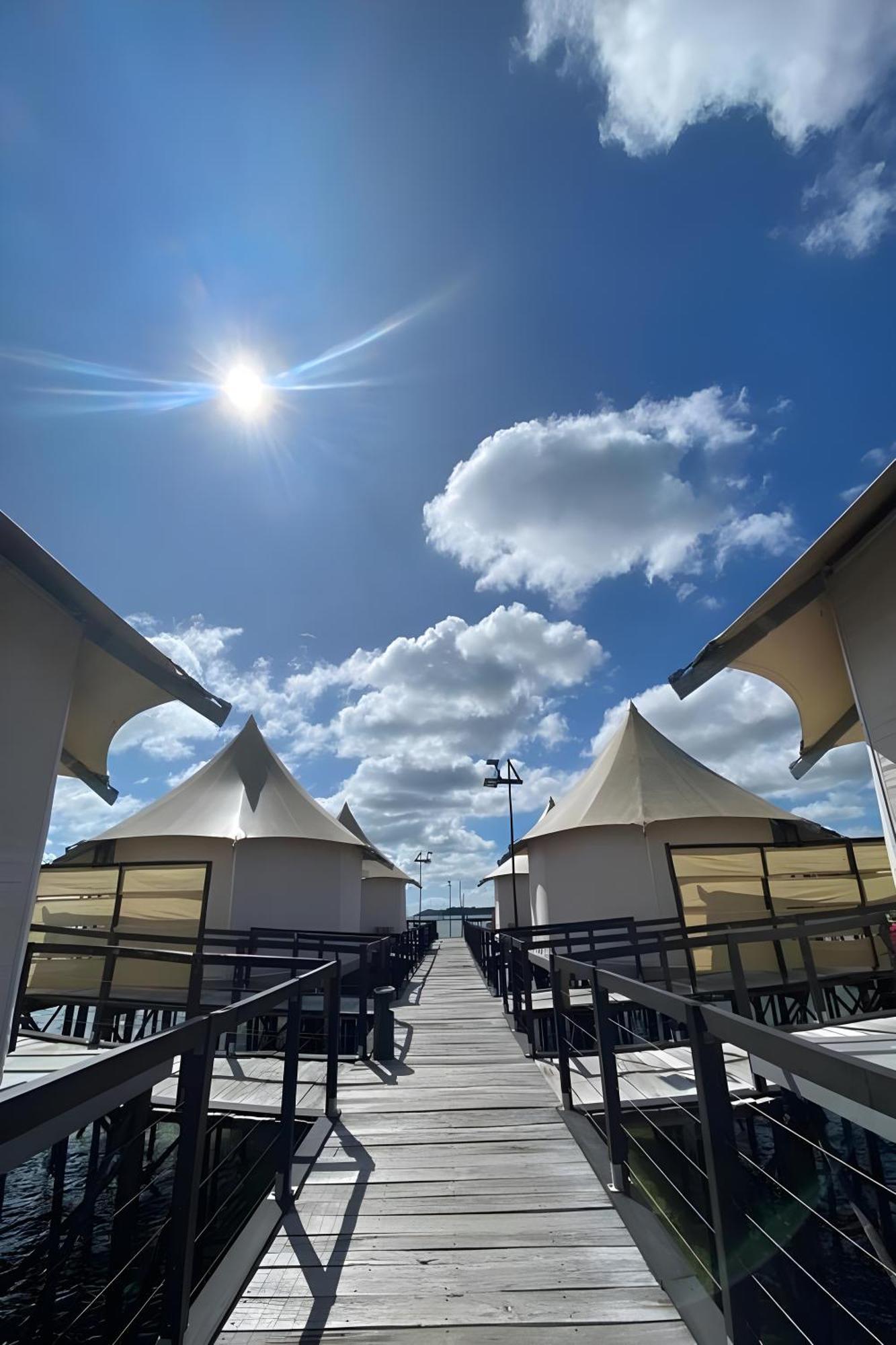 Kiki Beach Resort Galang Island Exterior foto