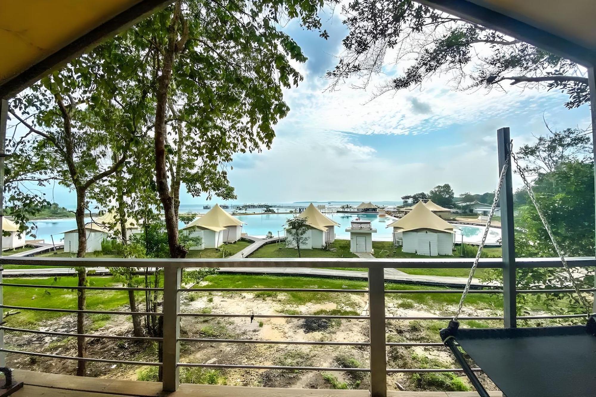 Kiki Beach Resort Galang Island Exterior foto