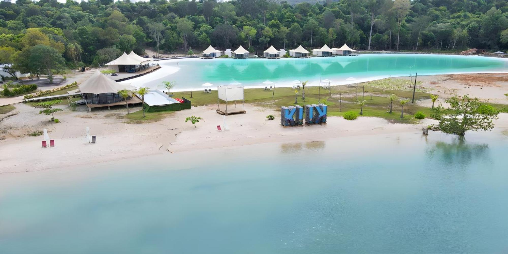 Kiki Beach Resort Galang Island Exterior foto