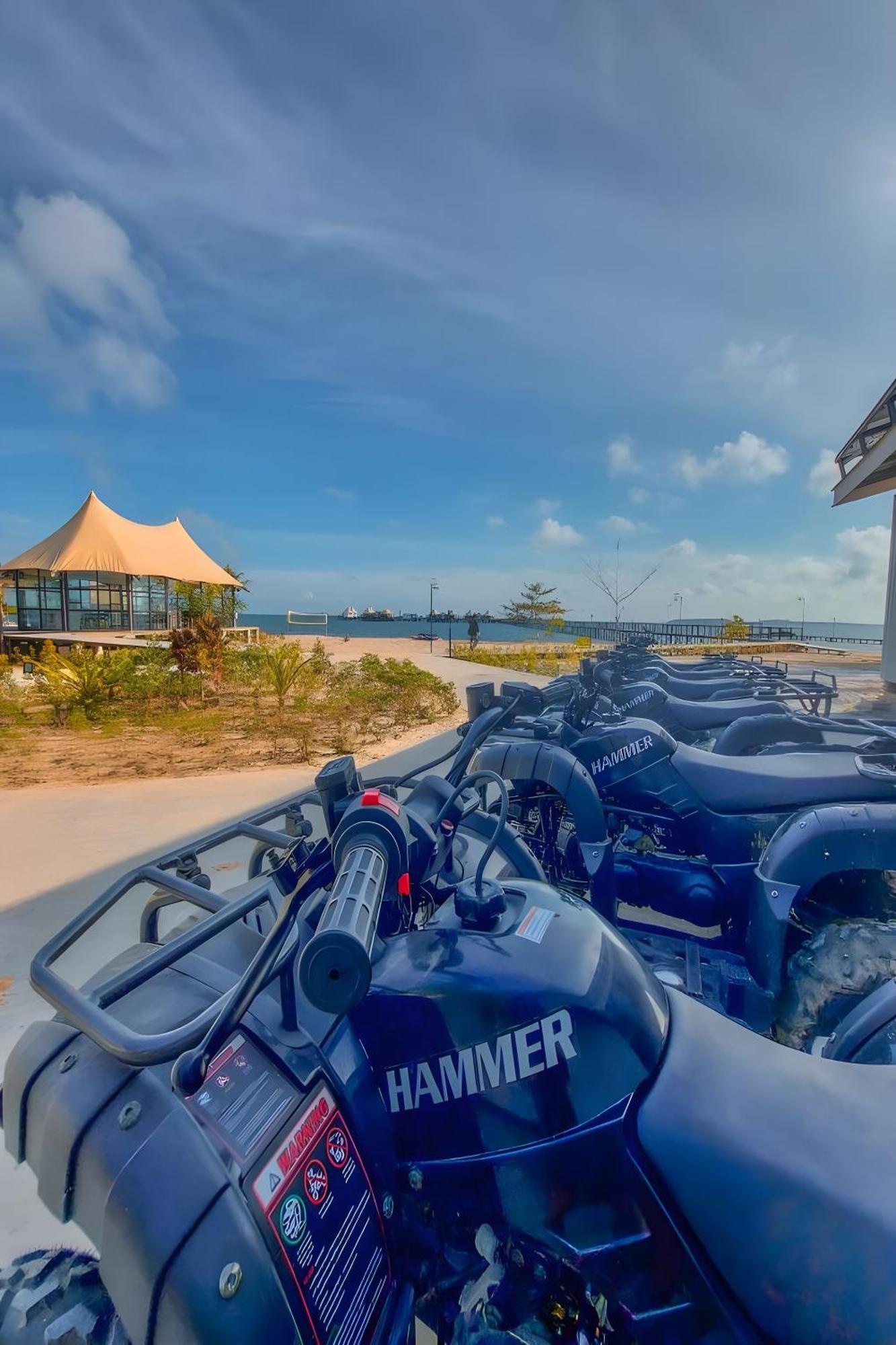 Kiki Beach Resort Galang Island Exterior foto