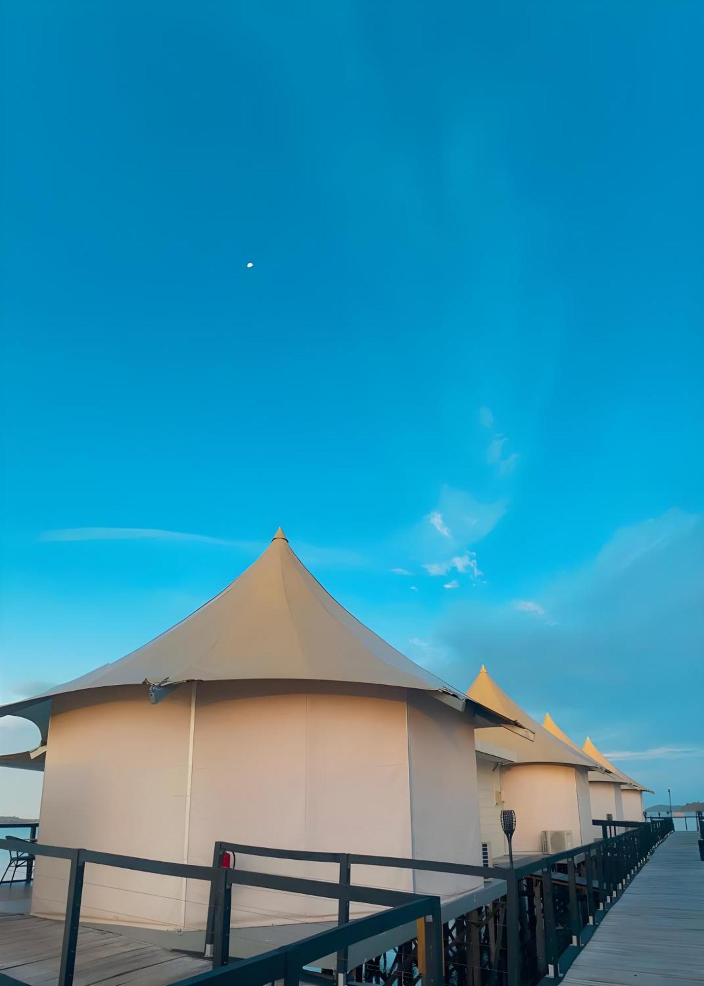 Kiki Beach Resort Galang Island Exterior foto